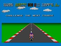 une photo d'Ã©cran de Hang On sur Sega Master System